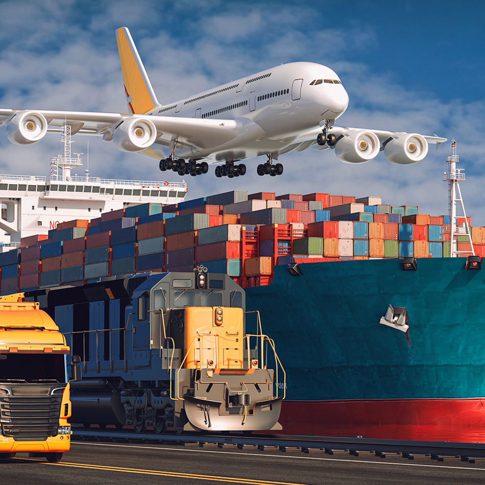 Optimizing flow through intermodal logistics