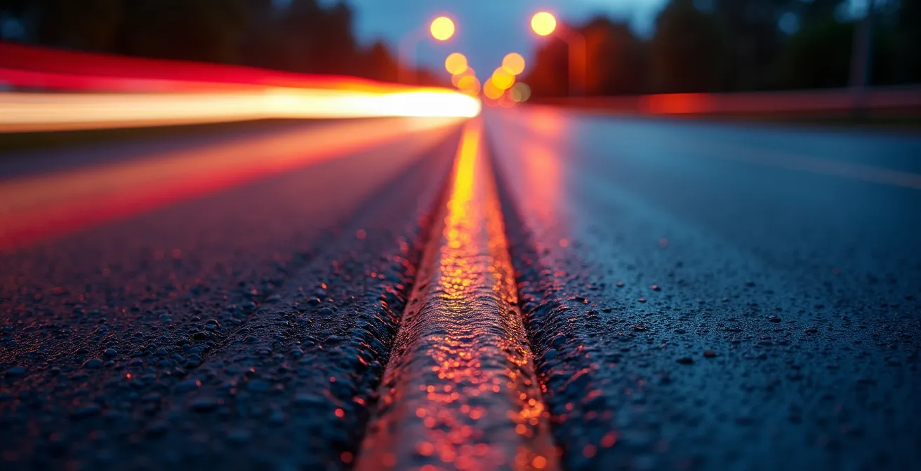 Macro view of intelligent traffic flow patterns and predictive routing visualization