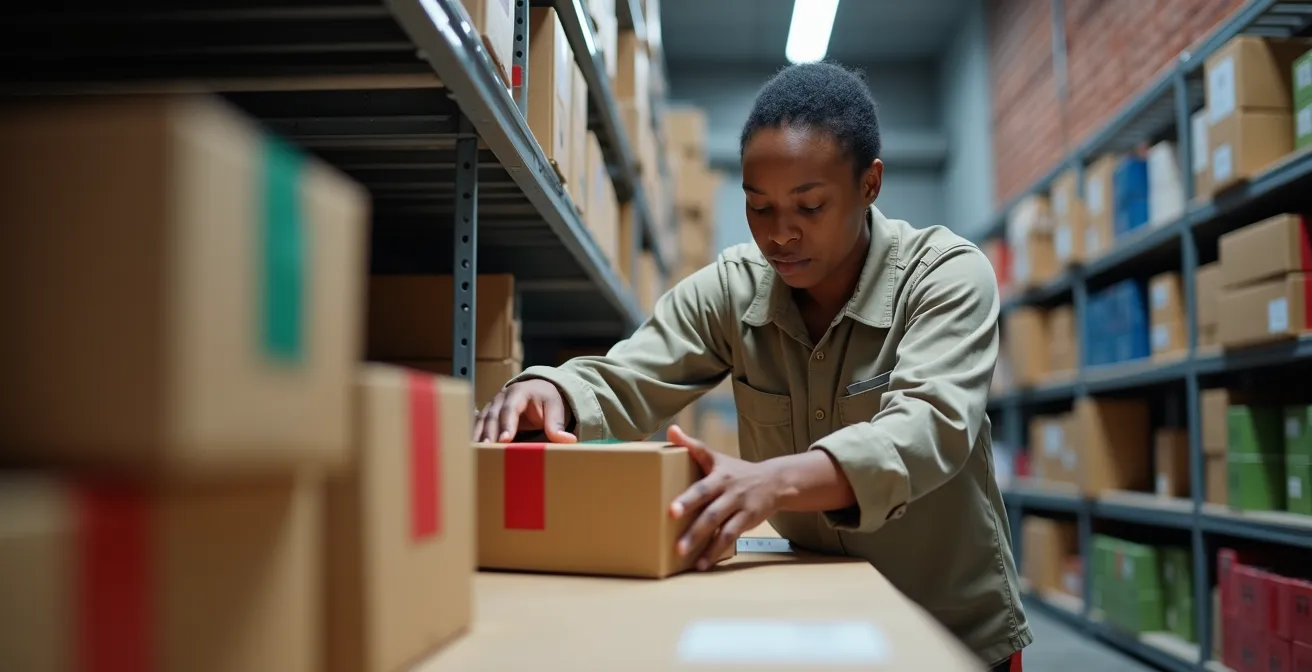 Compact urban micro-fulfillment facility integrated into city infrastructure