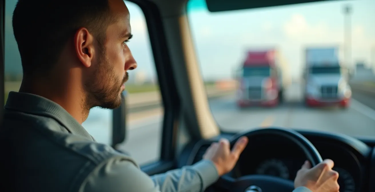 Industrial OCR camera system at terminal gate capturing container identification